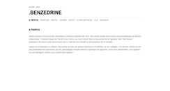 Desktop Screenshot of benzedrine.fr