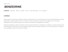 Tablet Screenshot of benzedrine.fr